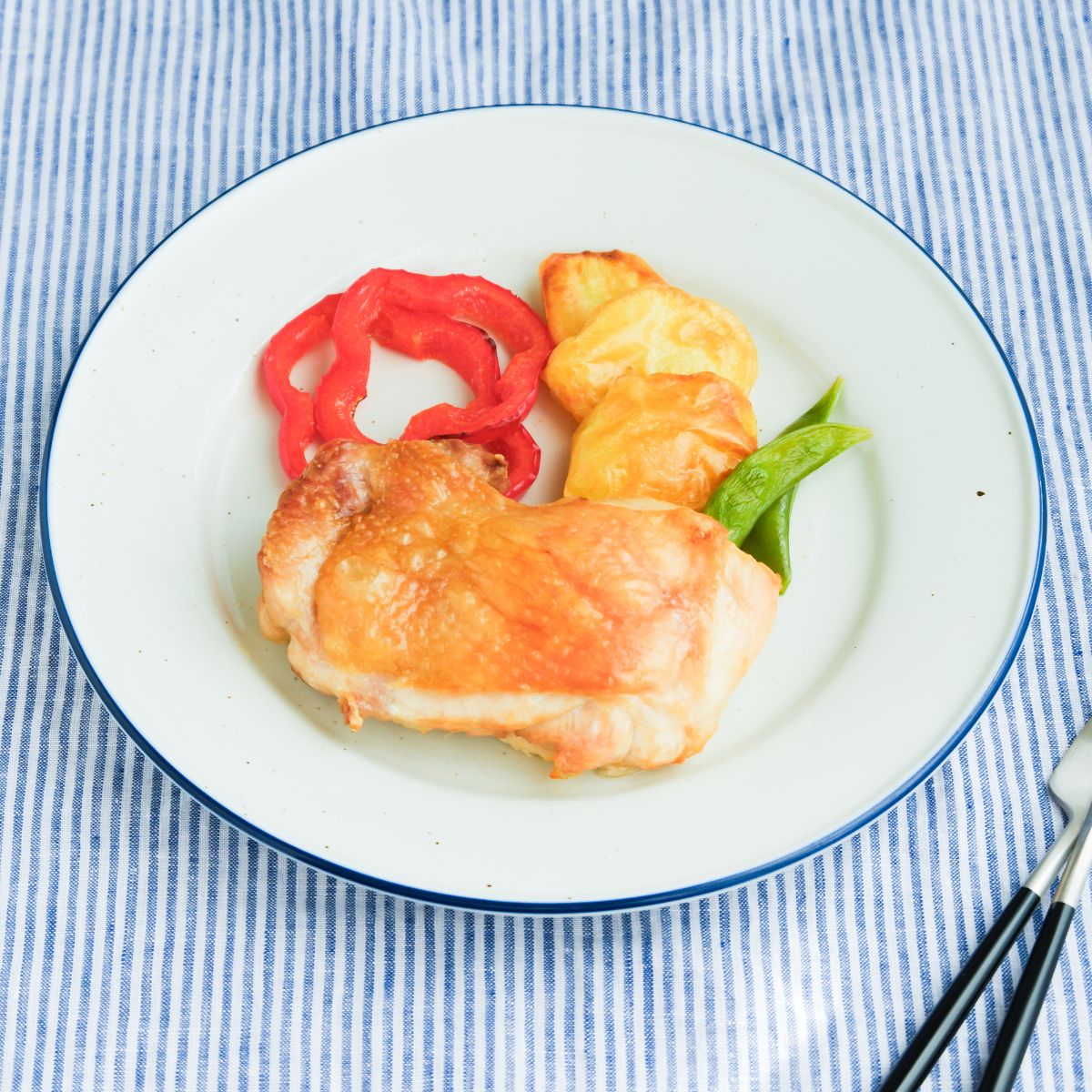 皮パリッ!チキンソテーのレシピ写真
