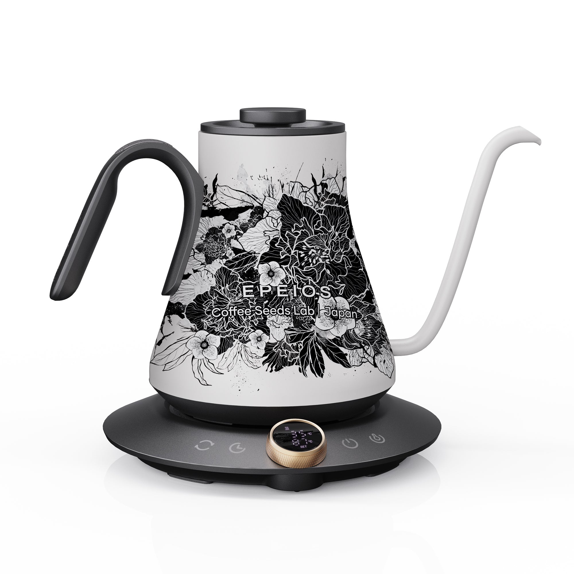 世界的バリスタも愛用するEPEIOSのドリップケトルに大容量&アートデザインの新モデル登場