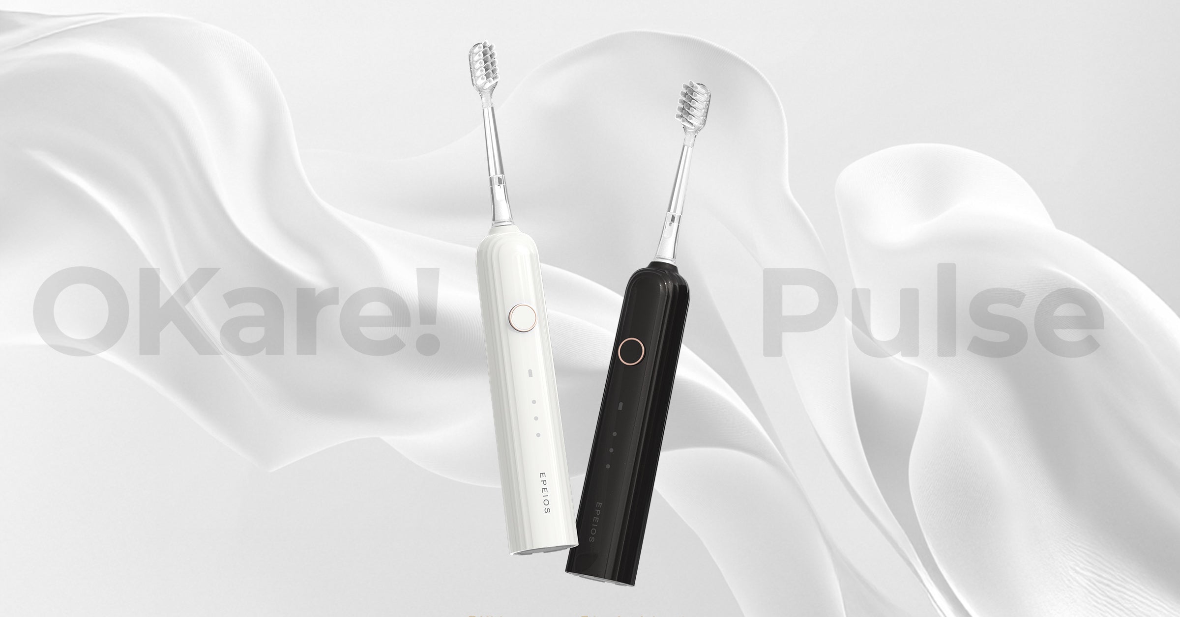 【新体験】縦横ダブルのブラシヘッド振動で今までにない磨き上げを目指した次世代の電動歯ブラシ "OKare!Pulse" 発売
