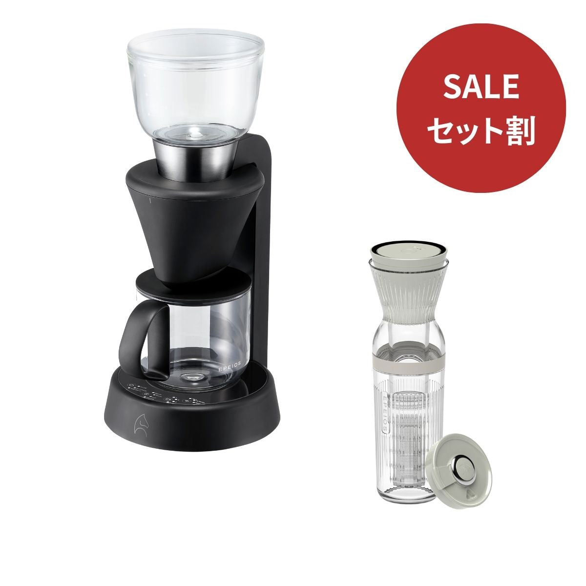【セット割】FoElem Mocca & Cold Brew Maker 350ml
