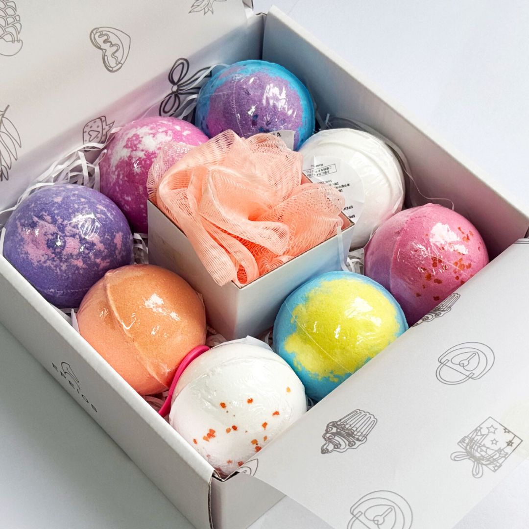 バスボム|パールバスボムセット(8個入り)