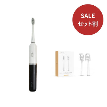 【セット割】OKare! GO & 替えブラシ(レギュラー2本セット)