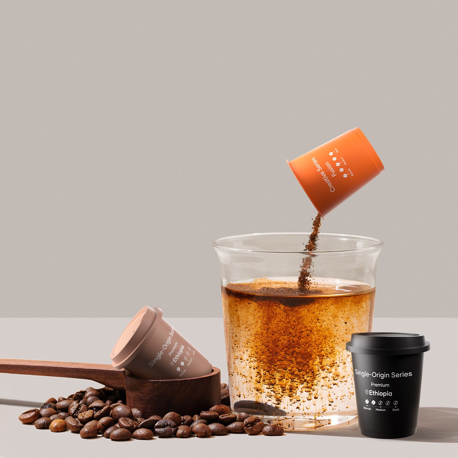 【定期購入】コールドブリューフリーズドライコーヒー|Quick Shot【2点以上の定期便でさらにお得】