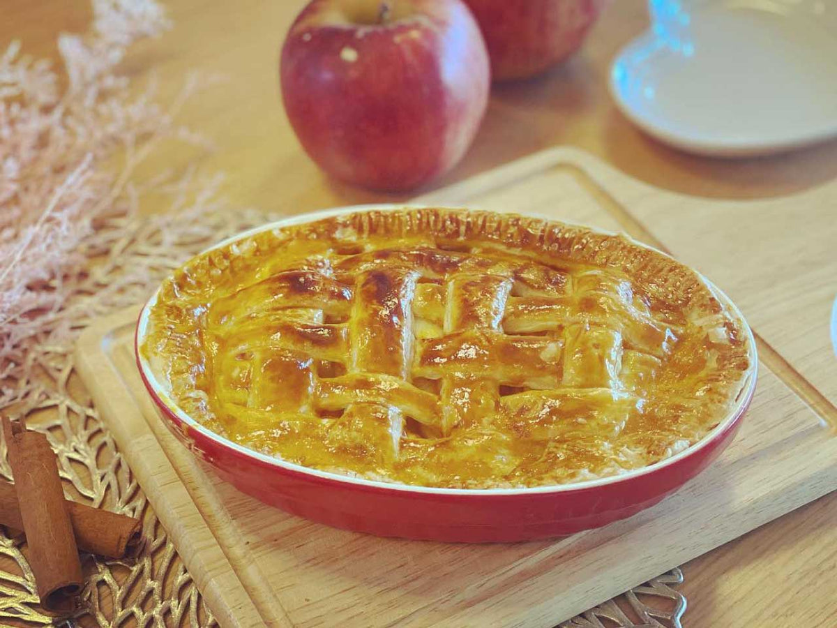 アップルパイの料理写真