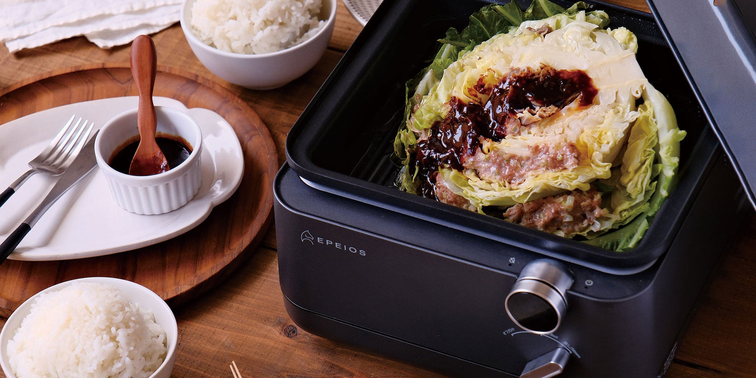 半玉ぺろり！蒸しキャベツの回鍋肉風のレシピ写真