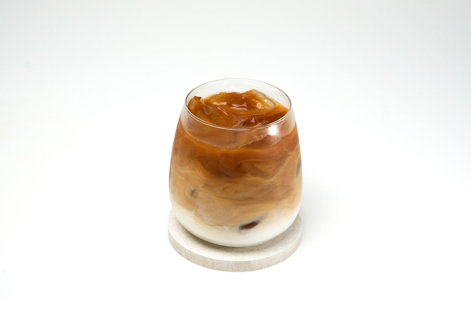 アイスカフェオレのレシピ写真