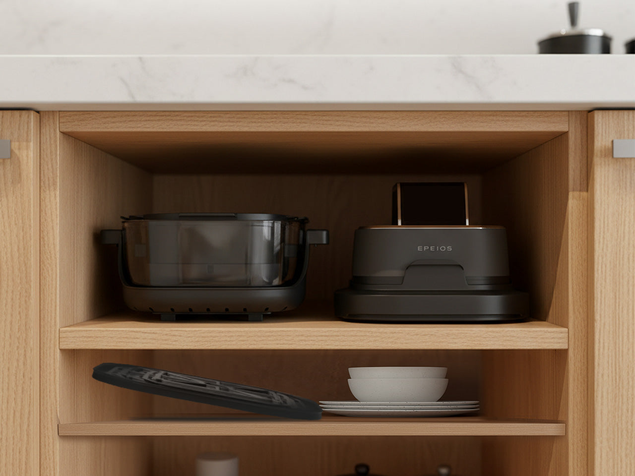 ガラスボウルエアフライヤー｜ EPAO248