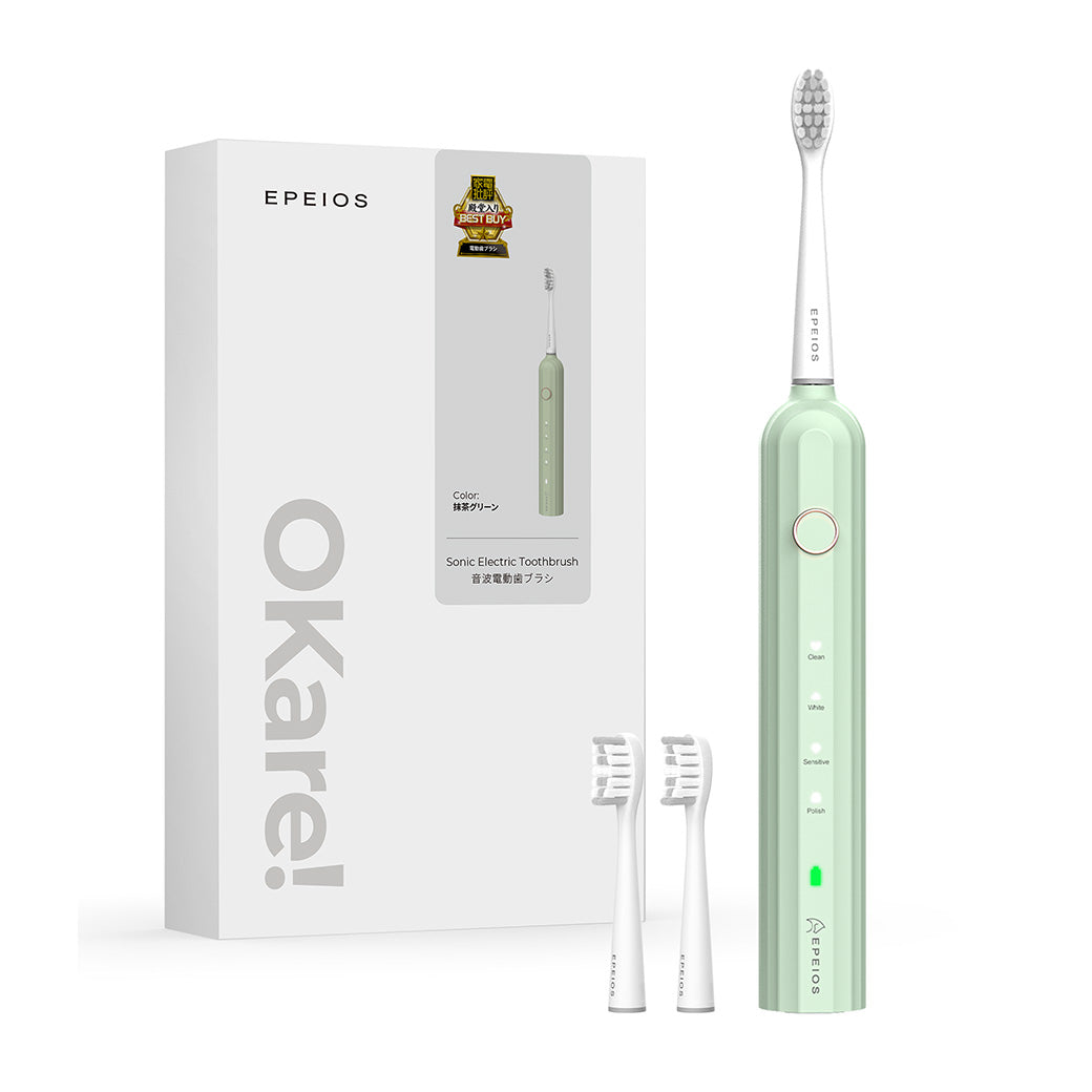 oko⭐︎歯ブラシ OKare! 音波電動歯ブラシ ET003｜販売22万本突破・3年連続ベストバイ