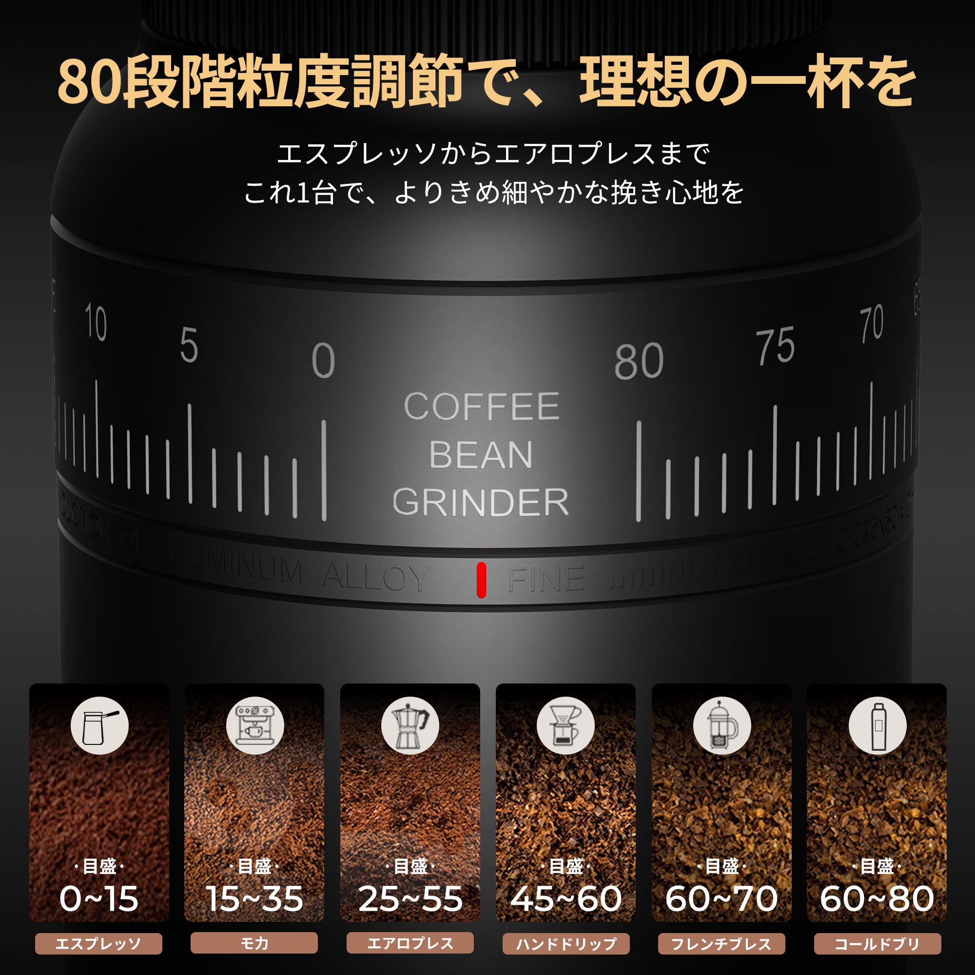 2WAYコーヒーグラインダー｜Essence Duo