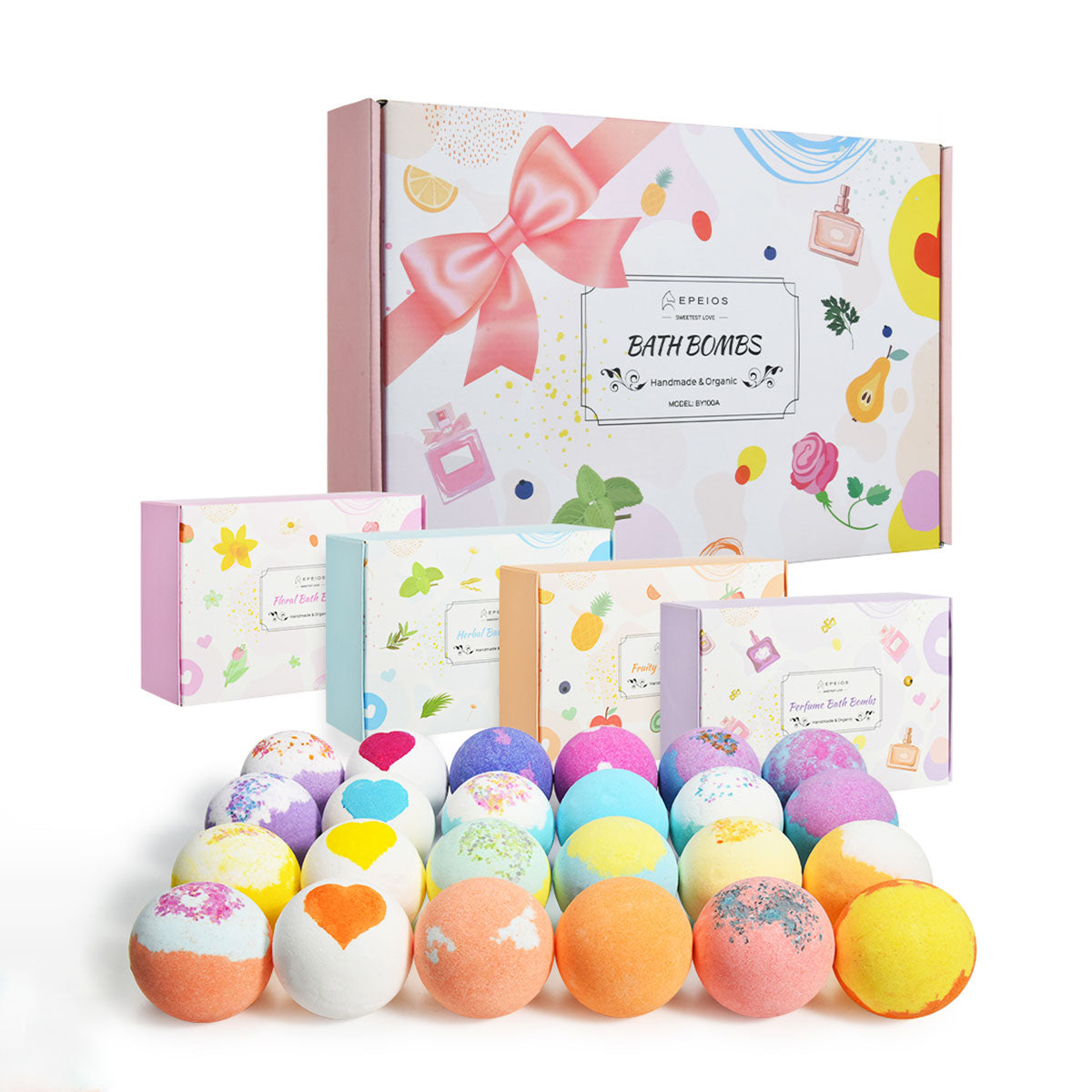 EPEIOS Bath Bombs 24 | バスボム ギフト（ 24個入り）