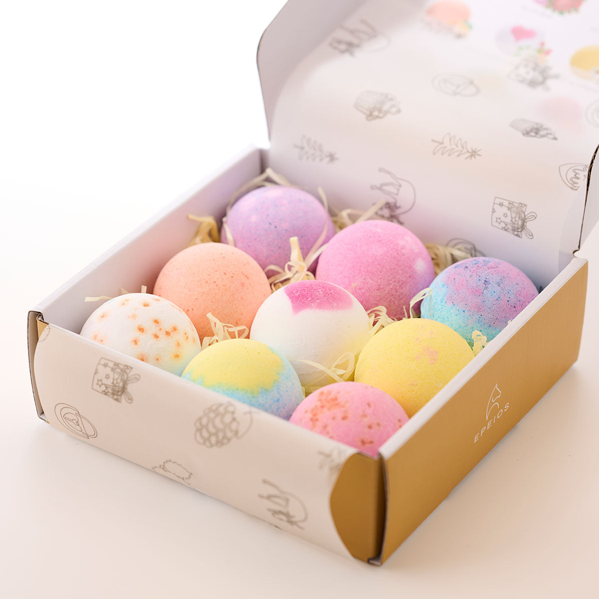 EPEIOS Bath Bombs 9 | バスボム（9個入り）