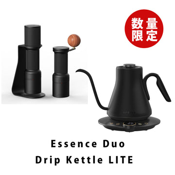 [Limited-time offer for a set of 10] Drip Kettle Lite Black & Essence Duo