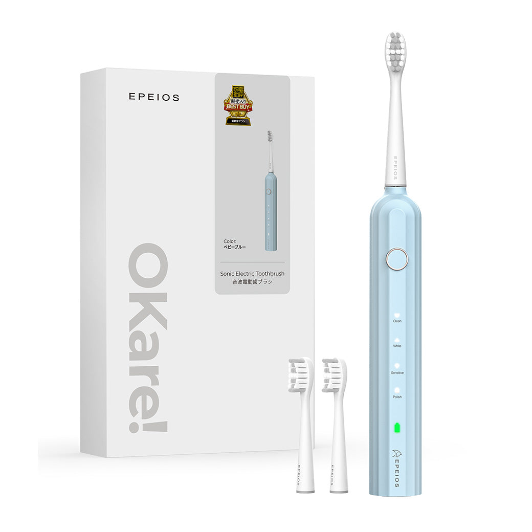 OKare! 音波電動歯ブラシ ET003｜販売22万本突破・3年連続ベストバイ