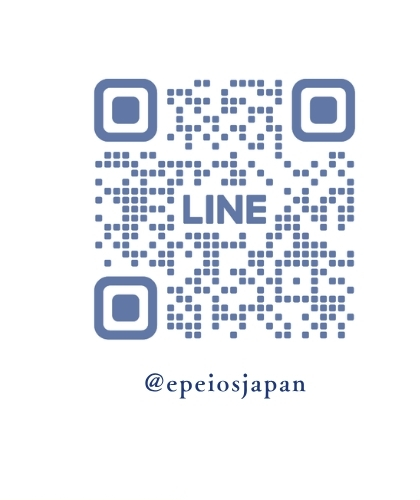 EPEIOS公式LINEを追加するQRコード（@epeiosjapan）
